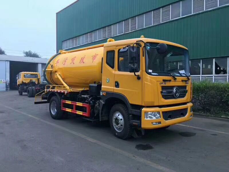 东风12方吸污车图片配置详解