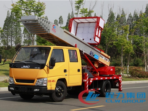 韩国进口江铃28米/30米/33米云梯搬家车-程力云梯车