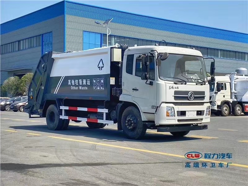 国五天锦180马力高端压缩垃圾车