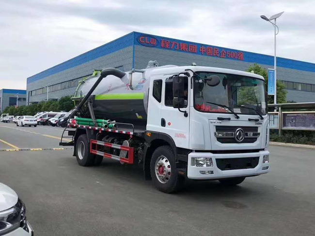东风D9吸污车/国六10方吸污车
