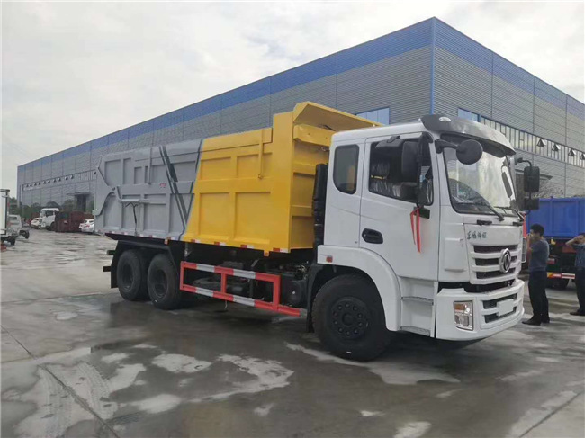 东风建筑垃圾对接垃圾车/国六排放
